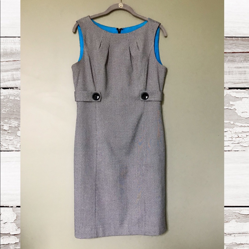 KRISTIN DAVIS Empire Sheath Dress Size 10